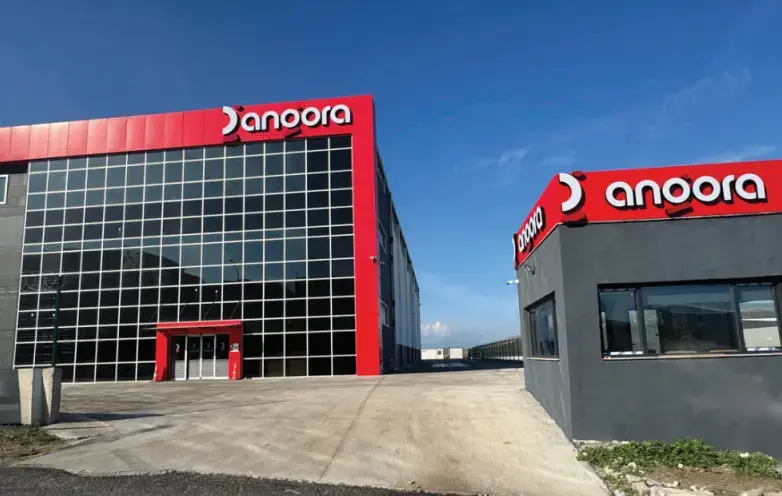 Angora Endüstri Çelik web sitesinden bir kare